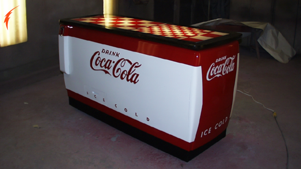 Coca Cola Cavalier FD2 Cooler