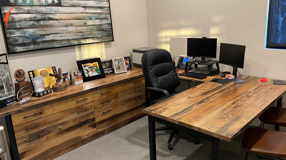 Capen Rectangular Engineered Wood Computer Desk