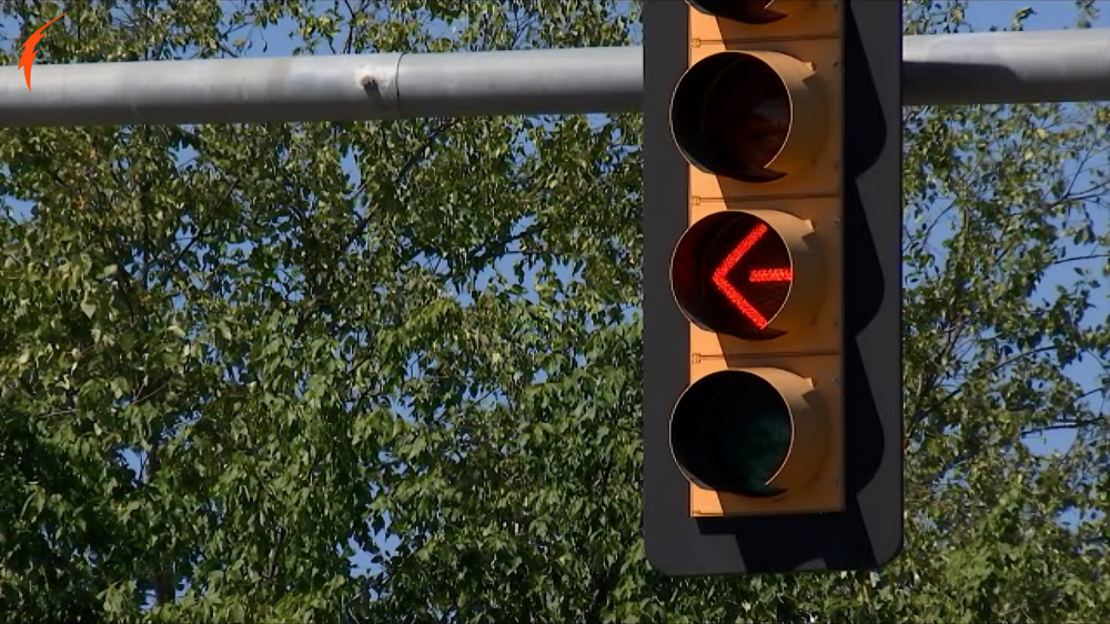 Flashing Red Arrow AARoads