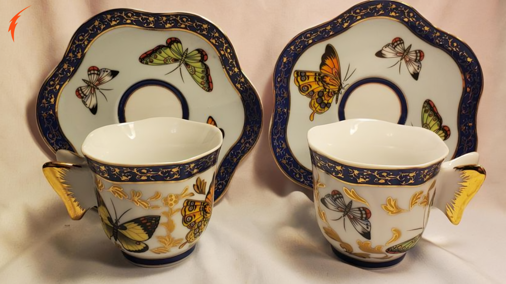 Baum Essex Butterfly Cups