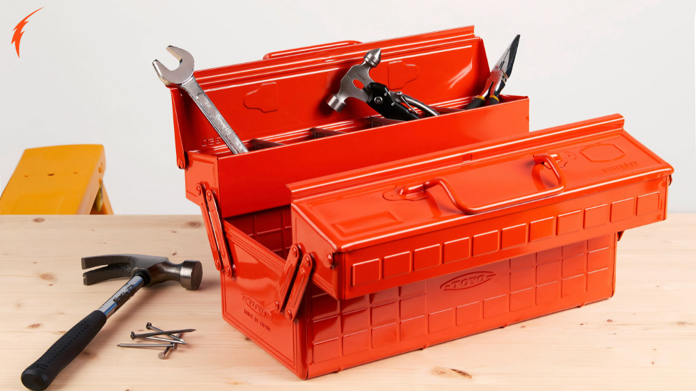 Farmech Tool Box Orange