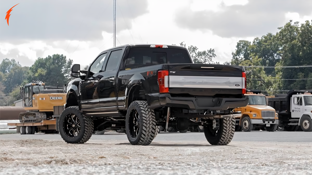 F250 Ford Trunk Lift Kit Black 6 Inches Dooley