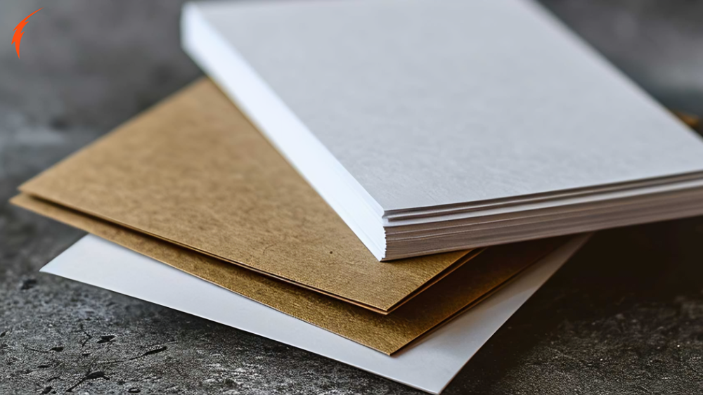 Ledger Paper Kraft Brown Thin Riso