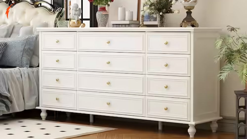 White Dresser for Bedroom